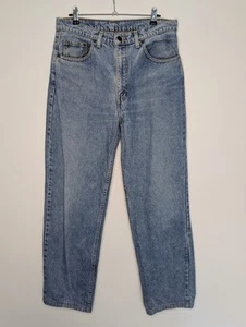 Vintage Levis 545 Jeans Mens 86 R Loose Fit Light Wash Denim Made in Australia - Picture 1 of 10