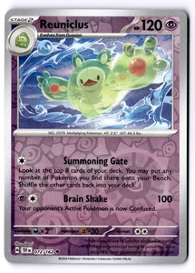 Reuniclus Reverse Holo Uncommon SV05: Temporal Forces 072/162 NM - Picture 1 of 2