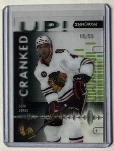 2022-23 Upper Deck Synergy Cranked Up Green /65 Seth Jones #CU-SJ - Bild 1 von 2