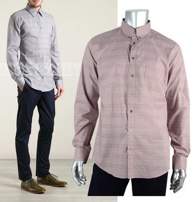 GUCCI MENS DRESS SHIRT MULTI-COLORED CHECK CLASSIC FIT $320 sz 44 / 17.5 - Image 1 of 4