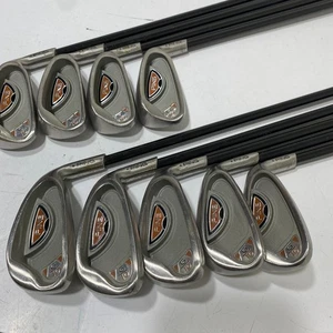 PING G10 Iron Set 9pcs 4-9,W,AW,SW Original Carbon Flex R - Picture 1 of 10