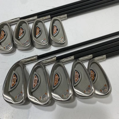 PING G10 Iron Set 9pcs 4-9,W,AW,SW Original Carbon Flex R - Image 1 of 4