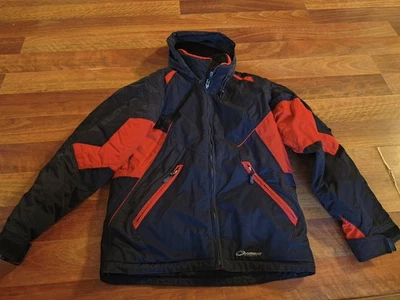 Obermeyer Juniors Size 16 Black And Red Ski Jacket - Image 1 of 4