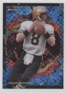 2024 Topps Finest Raro Azul Checkerboard Refractor/49 Archie Manning #231 - Imagen 1 de 3