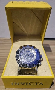 Reloj Invicta Grand S1 Rally 1.08CTW Diamante Cronógrafo Suizo Mvt 54mm Acero 495/500 - Imagen 1 de 6