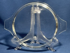 Tapa de vidrio transparente Pyrex 24 474-C solo repuesto para cazuela redonda vintage - Imagen 1 de 8