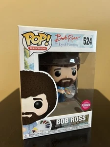 Funko Pop! Bob Ross #524 Flocked Exclusive - Picture 1 of 6