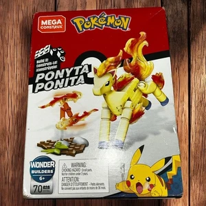 New Sealed Mega Construx Pokémon Ponyta (GKY86) 70 Pcs - Picture 1 of 6