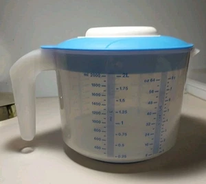 Nueva jarra medidora Tupperware Mix-N-Stor 8 tazas M1 - Imagen 1 de 9