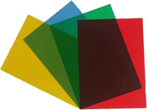 Legasthenie Farbüberzüge A5er Pack | visueller Stressabbau | Lesehilfen für Kinder - Bild 1 von 4