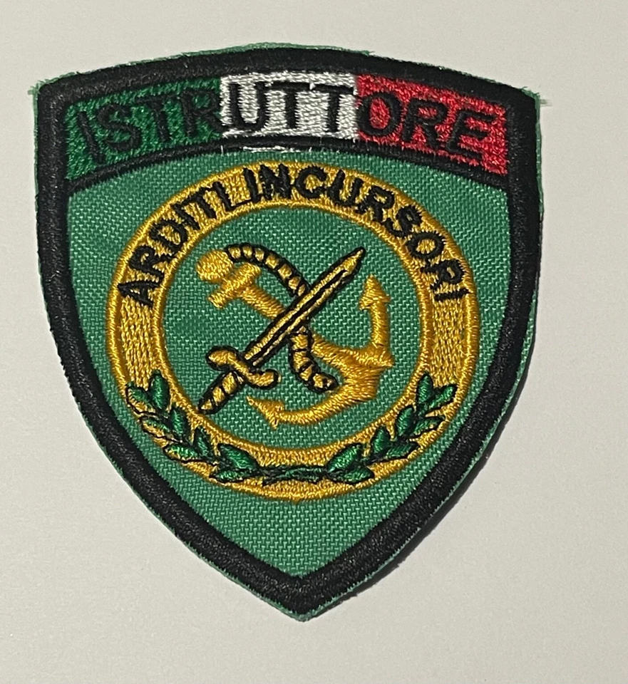 PATCH MARINA MILITARE - ARDITI INCURSORI - ISTRUTTORE - Immagine 1 di 1