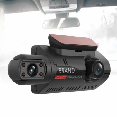 Dash Cam 3" Doble Lente Cámara Coche 1080P Video DVR Grabación Monitoreo de Estacionamiento Foto 1 de 4