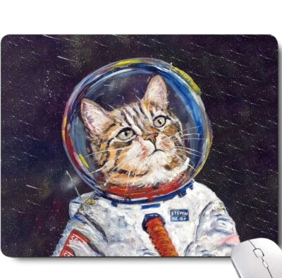 Astronaut Cat In Space - Alfombrilla de ratón / Alfombrilla de ratón PC - Nueva Foto 1 de 2