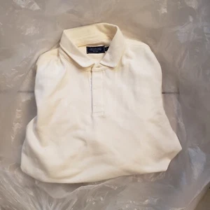 ******** Maglione Camicia Uomo Vineyard Vines Manica Lunga Pullover Bianco Morbido Large - Foto 1 di 4