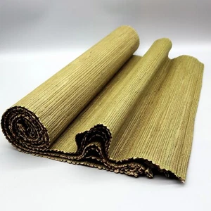 8 manteles tejidos naturales MCM aguacate oliva 14""x 19"" Saro Melaya jacinto de agua? - Imagen 1 de 12
