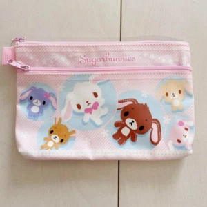 Sugar bunnies pouch Case Pink Sanrio 2004 used Free shipping - Picture 1 of 4