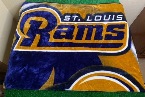 biederlack blanket st louis rams vintage throw blanket Cover