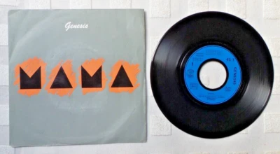 DISQUE VINYLE 45T 7" SP MUSIQUE / GENESIS - MAMA - 1983 - Photo 1/4