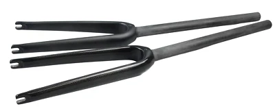 Carbon Fiber Rigid Fork 14/16/18/20/22 in Folding BMX Bike Fork Opening 74/100mm - Image 1 of 4