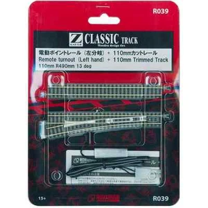 Rokuhan R039 Aiguillage Gauche / Electric Turnout Left R490 13° - Z - Picture 1 of 1