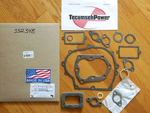 GENUINE Tecumseh engine gasket set 33234B VH50,VH60,VH70,HH60,HH70 5-7HP 33234A - Picture 1 of 1