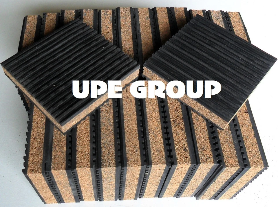 New 24 pack floor Anti Vibration Pads isolation pad 4" X 4" X 7/8" CORK CENTER