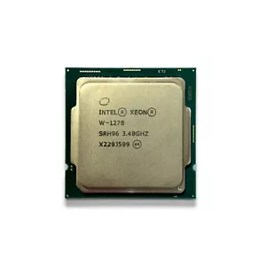 Intel Xeon W-1270 Processor 3.40GHz 8-Core 16M Cache LGA1200 SRH96 Full Version - Picture 1 of 1