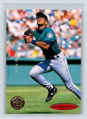 Alex Rodriguez 1995 SP Championship #184 Seattle Mariners 2-7 - Image 1 of 2