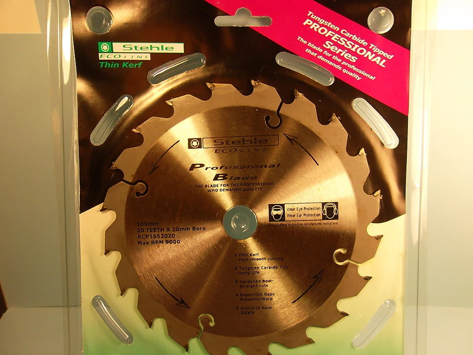 165mm 20 Teeth Prof WoodSaw Blade Tungsten Carbide - image 1 of 1