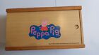 Vintage Peppa Pig Golden Bear Set of wooden Dominoes