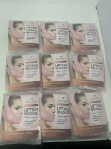 9x Parafaciem Reusable Facial Slimming Strap Lifting Bandage V Line Double Chin - Picture 1 of 3