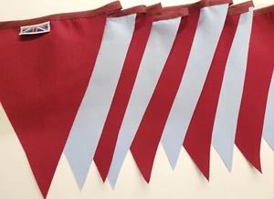 Aston Villa bunting ** claret and blue flags ** 10 mtr AVFC - Picture 1 of 3