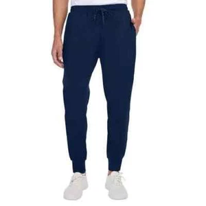 Men's Kirkland Signature Moisture Wicking Stretch Quick Dry Jogger Pants Blue XL - Picture 1 of 23