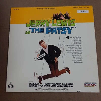 Jerry Lewis As The Patsy Laserdisc Ld Movie Foto 1 de 2