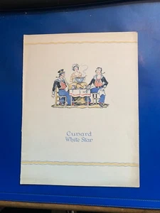 (Gd4238) Cunard White Star RMS Lancastria Vintage Menu, 9th July 1936 Dinner - Picture 1 of 6