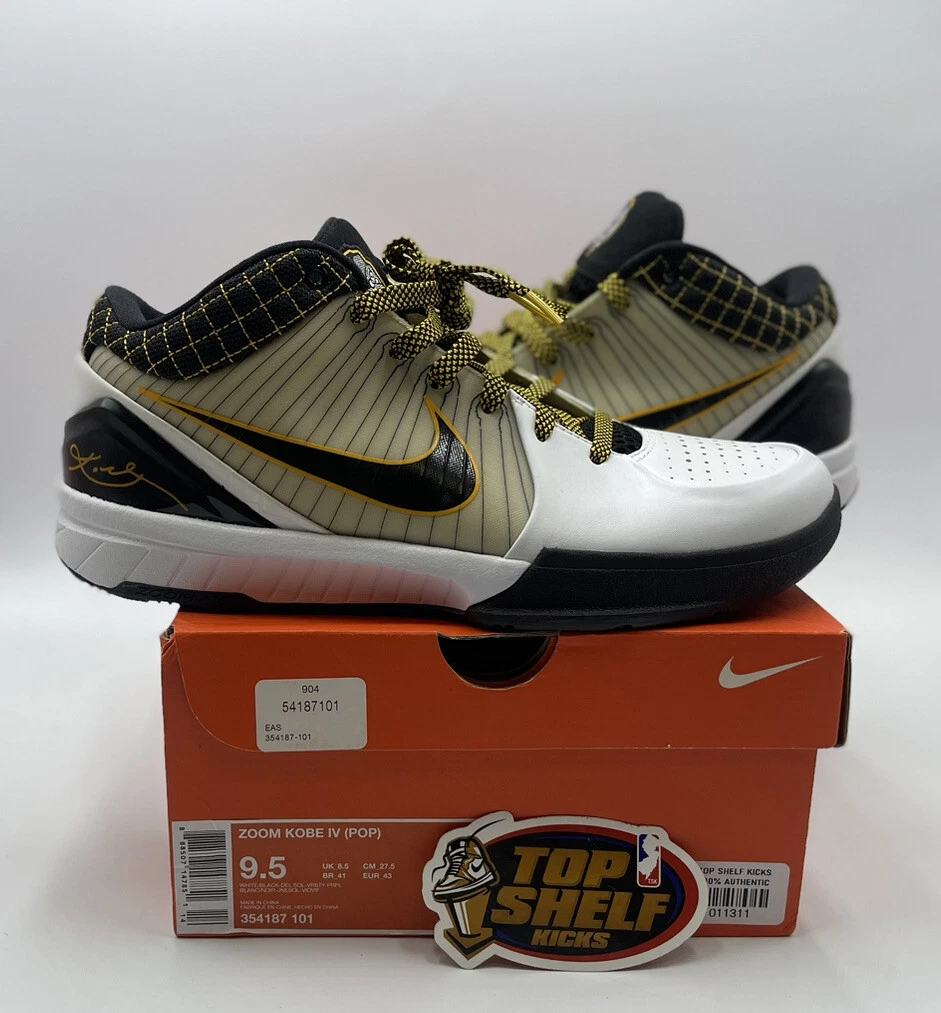 Nike Zoom Kobe 4 POP Playoffs for Sale | Authenticity Guaranteed