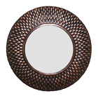 Ssh Collection Pangolin Large 66cm Round Wall Mirror - Copper