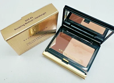 Kevyn Aucoin The creamy glow Duo #4(SculptingMedium/Candlelight) - 0.16oz- NIB - Image 1 of 4