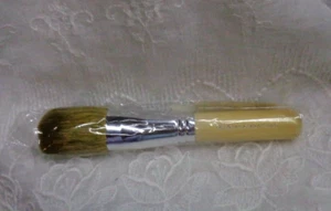 BARE MINERALS i.d. Bare Escentuals FULL FLAWLESS FACE BRUSH 46694 / Ivory White - Picture 1 of 3