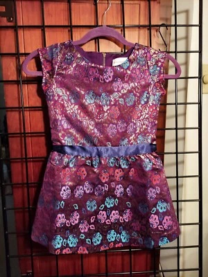 Vestido de fiesta elegante para niñas talla 6 de American Girl ¡¡NUEVO!!  RET $68 Foto 1 de 4