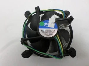 USED Lot of 4 Intel E97379-001 CPU Heatsink + Fan Socket 4pin  - Picture 1 of 4