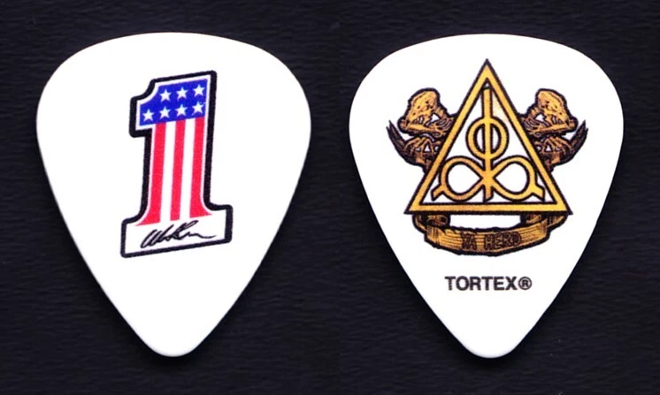Lamb of God Willie Adler Signature White Guitar Pick - 2023 Omens Tour - Image 1 of 1