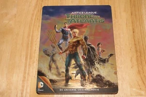 Justice League: Throne of Atlantis - Steelbook (Blu-ray/DVD, 2015, Target) - Picture 1 of 11