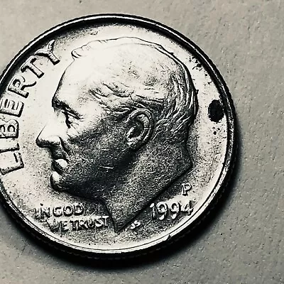 1994 P Roosevelt dime - Image 1 of 3