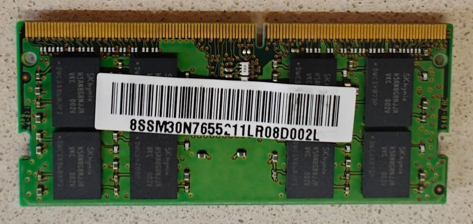 SK Hynix 16GB DDR4 2666MHz SO-DIMM RAM – PC4-21300 260-Pin Laptop Memory Module - Image 1 of 2