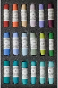 Unison Artists Soft Pastel Box Set - 18 Southwestern Colours - Picture 1 of 1