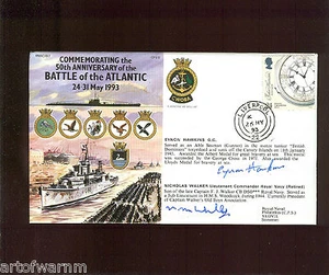 RN series 6 # 7 - 50th ANNIV. BATTLE OF THE ATLANTIC, May 1943 - Picture 1 of 1