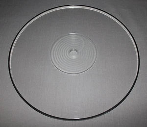 SRM TECH 10mm ACRYLIC PLATTER FOR REGA TURNTABLES - Inc. Platter Damping Ring !! - Picture 1 of 1