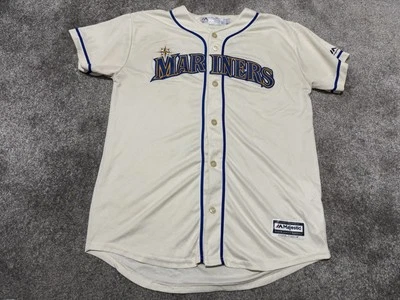 Camiseta Seager #15 Seattle Mariners marfil alternativo base fresca majestuosa juvenil XL - Imagen 1 de 4
