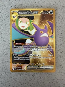 Team Rockets Crobat EX 242/182 Gold Full Art Sv10: Destined Rivals - Picture 1 of 2
